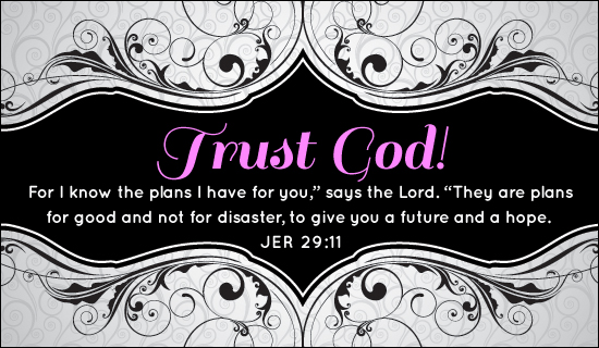 Trust God